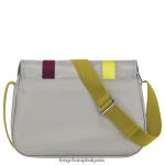 сиво Жени le pliage re-play чанта през рамо чанти Longchamp 6084PZ206 - Image 4