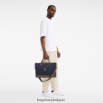 син мъже куфарче Boxford чанти Longchamp 6084PZ466 - Image 2
