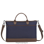 син мъже куфарче Boxford чанти Longchamp 6084PZ466 - Image 4