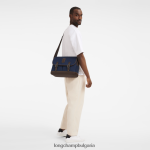 син мъже чанта boxford през рамо чанти Longchamp 6084PZ1114 - Image 2