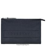 среднощно синьо мъже 3d торбичка кожени изделия Longchamp 6084PZ13