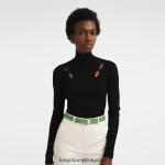 трева/зелена светлина Жени колан за пощенска кутия аксесоари Longchamp 6084PZ924 - Image 3