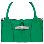 трева/зелена светлина Жени розова чанта чанти Longchamp 6084PZ101 - Image 7