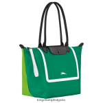 трева/зелена светлина Жени le pliage колекция голяма чанта чанти Longchamp 6084PZ342 - Image 3