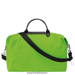 трева/зелена светлина мъже le pliage колекция пътна чанта чанти Longchamp 6084PZ777 - Image 4