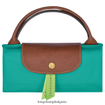 тюркоаз Жени le pliage оригинална чанта за пътуване чанти Longchamp 6084PZ809 - Image 5