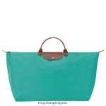 тюркоаз мъже le pliage оригинална чанта за пътуване чанти Longchamp 6084PZ816