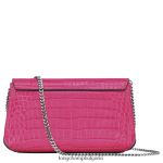 фуксия Жени съединител Roseau кожени изделия Longchamp 6084PZ258 - Image 4