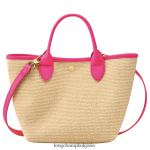 фуксия Жени le panier pliage кошница чанта чанти Longchamp 6084PZ62 - Image 4
