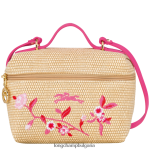фуксия Жени le panier pliage суета чанти Longchamp 6084PZ217