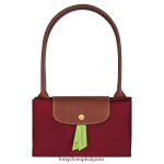 червен Жени оригинална чанта le pliage чанти Longchamp 6084PZ416 - Image 5