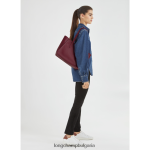 червен Жени чанта le foulonne чанти Longchamp 6084PZ386 - Image 2
