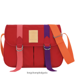 червен Жени le pliage re-play чанта през рамо чанти Longchamp 6084PZ210