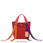 червен Жени le pliage re-play чанта чанти Longchamp 6084PZ47