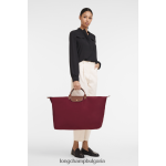 червен мъже le pliage оригинална чанта за пътуване чанти Longchamp 6084PZ814 - Image 2