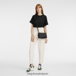 черен Жени 3d чанта през рамо чанти Longchamp 6084PZ317 - Image 2