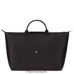 черен Жени зелена пътна чанта le pliage чанти Longchamp 6084PZ786 - Image 4