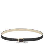 черен Жени колан le foulonne аксесоари Longchamp 6084PZ925