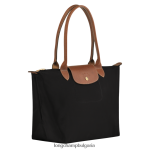 черен Жени оригинална чанта le pliage чанти Longchamp 6084PZ421 - Image 3
