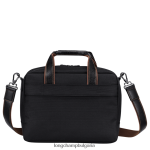 черен Жени пътна чанта boxford чанти Longchamp 6084PZ774 - Image 3