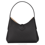 черен Жени розова скитник чанта чанти Longchamp 6084PZ371 - Image 4