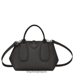 черен Жени розова чанта чанти Longchamp 6084PZ112 - Image 4