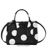 черен Жени розова чанта чанти Longchamp 6084PZ123 - Image 4