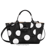 черен Жени розова чанта чанти Longchamp 6084PZ123 - Image 5