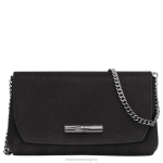 черен Жени съединител Roseau кожени изделия Longchamp 6084PZ250