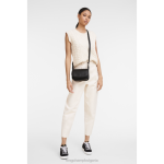 черен Жени чанта за кръст le foulonne чанти Longchamp 6084PZ261 - Image 2