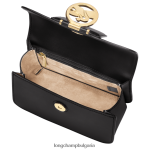 черен Жени чанта за кръстосано тяло box-trot чанти Longchamp 6084PZ235 - Image 5