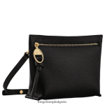 черен Жени чанта през рамо за пощенска кутия чанти Longchamp 6084PZ306 - Image 3