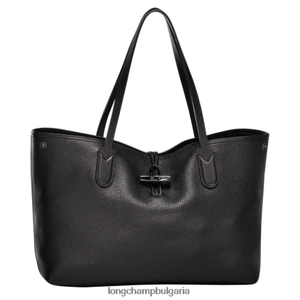 черен Жени чанта Roseau Essential Tote чанти Longchamp 6084PZ360