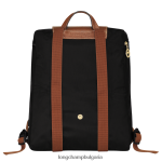 черен Жени le pliage оригинална раница чанти Longchamp 6084PZ441 - Image 4