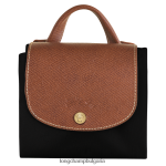 черен Жени le pliage оригинална раница чанти Longchamp 6084PZ441 - Image 5