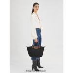 черен Жени le pliage оригинална чанта чанти Longchamp 6084PZ204 - Image 2