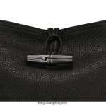 черен Жени Roseau Essential Bucket bag чанти Longchamp 6084PZ92 - Image 6