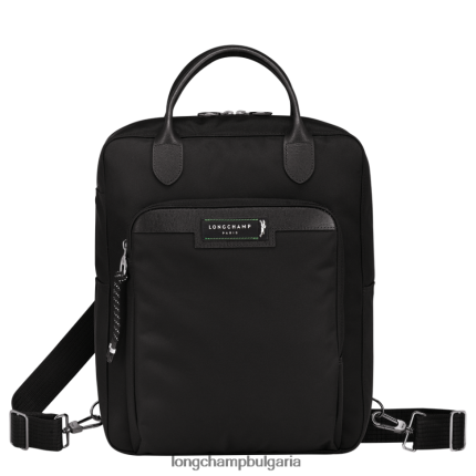 черен мъже енергийна раница le pliage чанти Longchamp 6084PZ451