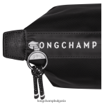 черен мъже калъф за енергийни тоалетни принадлежности le pliage чанти Longchamp 6084PZ868 - Image 4