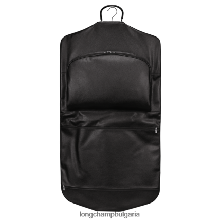 черен мъже калъф за облекло le foulonne аксесоари Longchamp 6084PZ861