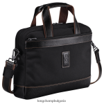 черен мъже куфарче Boxford чанти Longchamp 6084PZ1093 - Image 3