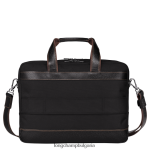 черен мъже куфарче Boxford чанти Longchamp 6084PZ1096 - Image 3