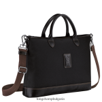 черен мъже куфарче Boxford чанти Longchamp 6084PZ464 - Image 3