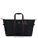 черен мъже пътна чанта boxford чанти Longchamp 6084PZ765