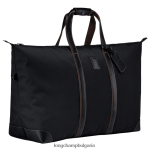 черен мъже пътна чанта boxford чанти Longchamp 6084PZ765 - Image 3