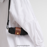 черен мъже чадър аксесоари Longchamp X D'heygere 6084PZ962 - Image 5