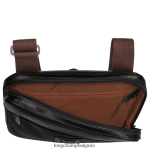 черен мъже чанта boxford през рамо чанти Longchamp 6084PZ1092 - Image 4