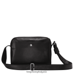 черен мъже чанта за кръст le foulonne чанти Longchamp 6084PZ1115 - Image 3