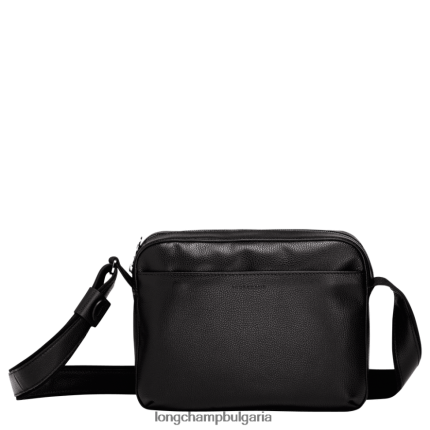черен мъже чанта за кръст le foulonne чанти Longchamp 6084PZ1115