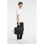 черен мъже le foulonne куфарче чанти Longchamp 6084PZ1100 - Image 2